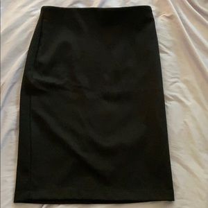 Philosophy black pencil skirt